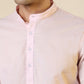 Sleepz Men Red Comfort Fit Solid Kurta
