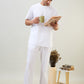 Sleepz White Kurta