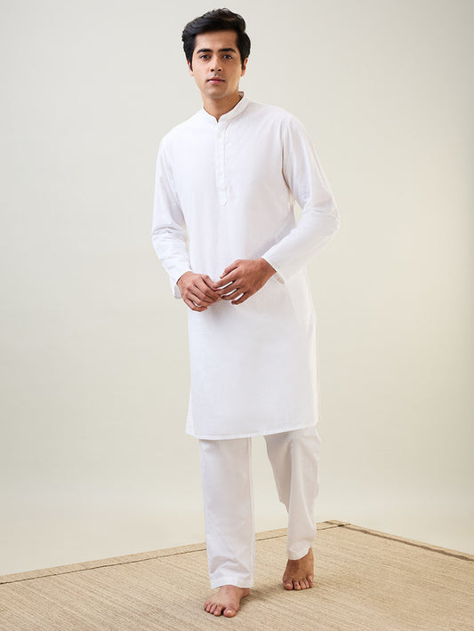 Sleepz White Kurta