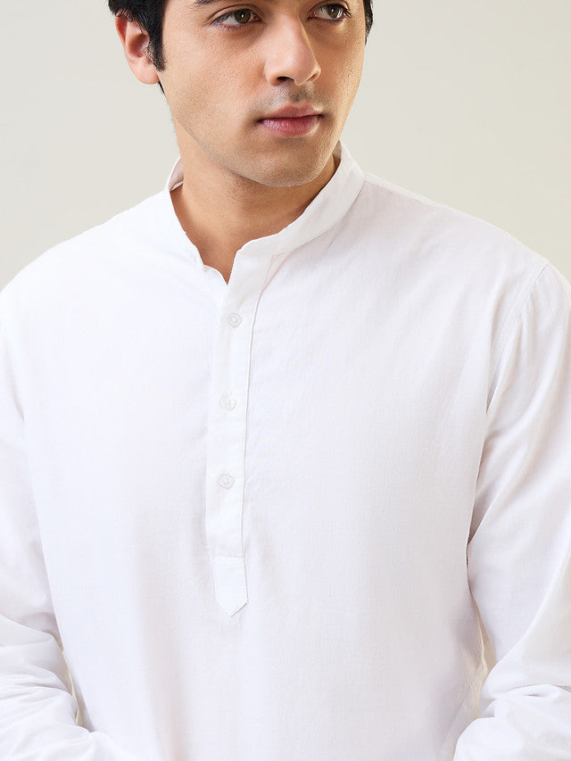 Sleepz White Kurta