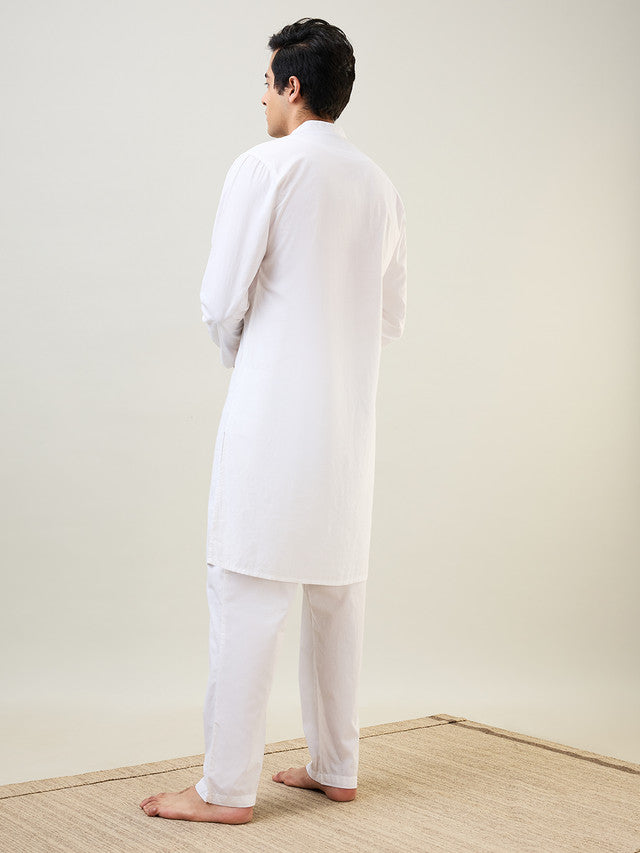 Sleepz White Kurta