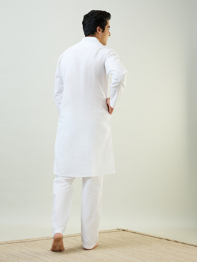 Sleepz White Kurta