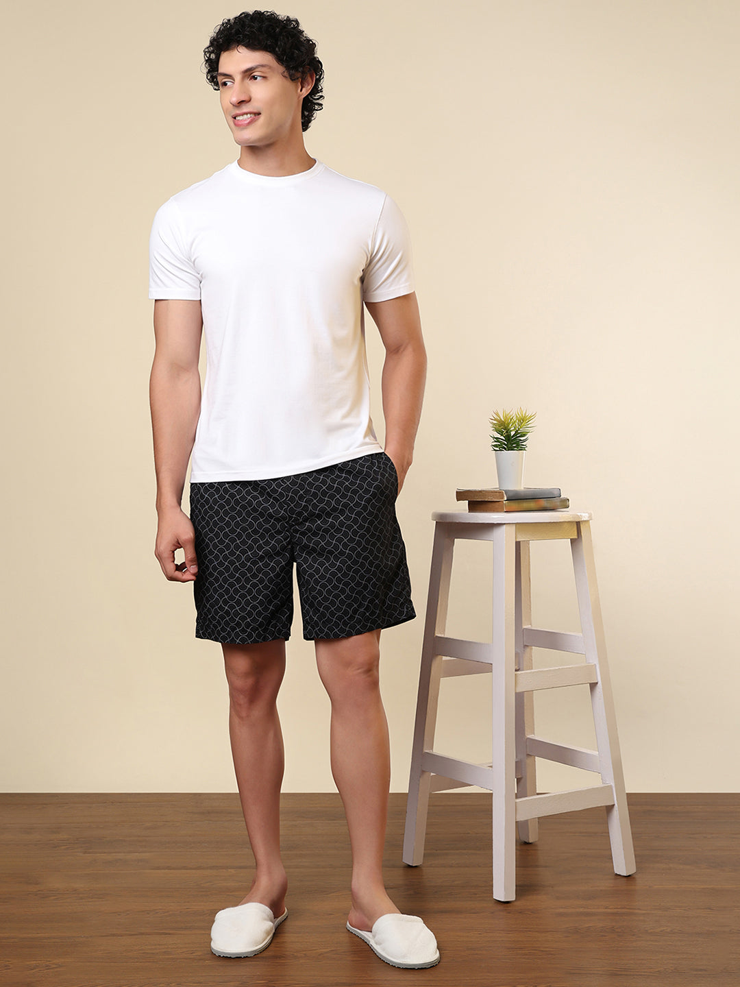 Sleepz Men Multicolour Printed Boxer