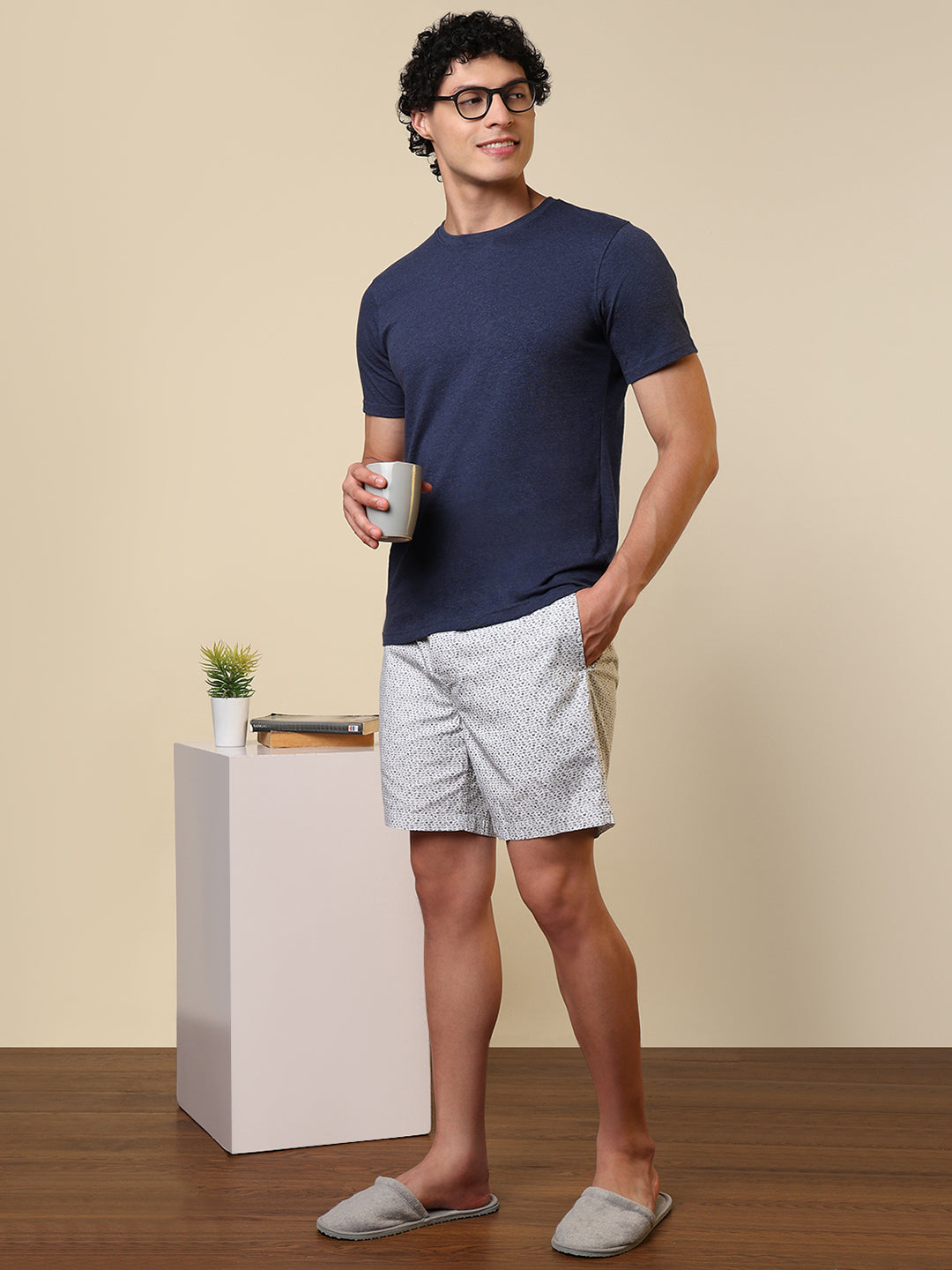 Sleepz Men Multicolour Printed Boxer