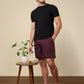 Sleepz Men Multi-Colour Checks Regular Fit Cotton Boxer