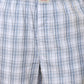 Sleepz Men Blue Checks Regular Fit Cotton Boxer