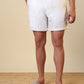 Sleepz Men White Solid Boxer