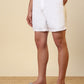 Sleepz Men White Solid Boxer