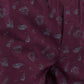 Sleepz Men Maroon Print Regular Fit Cotton Boxer