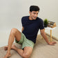 Sleepz Men Green Print Boxer