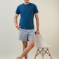 Sleepz Men Blue Printed Boxer