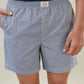 Sleepz Men Blue Printed Boxer