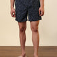 Sleepz Men Blue Printed Boxer