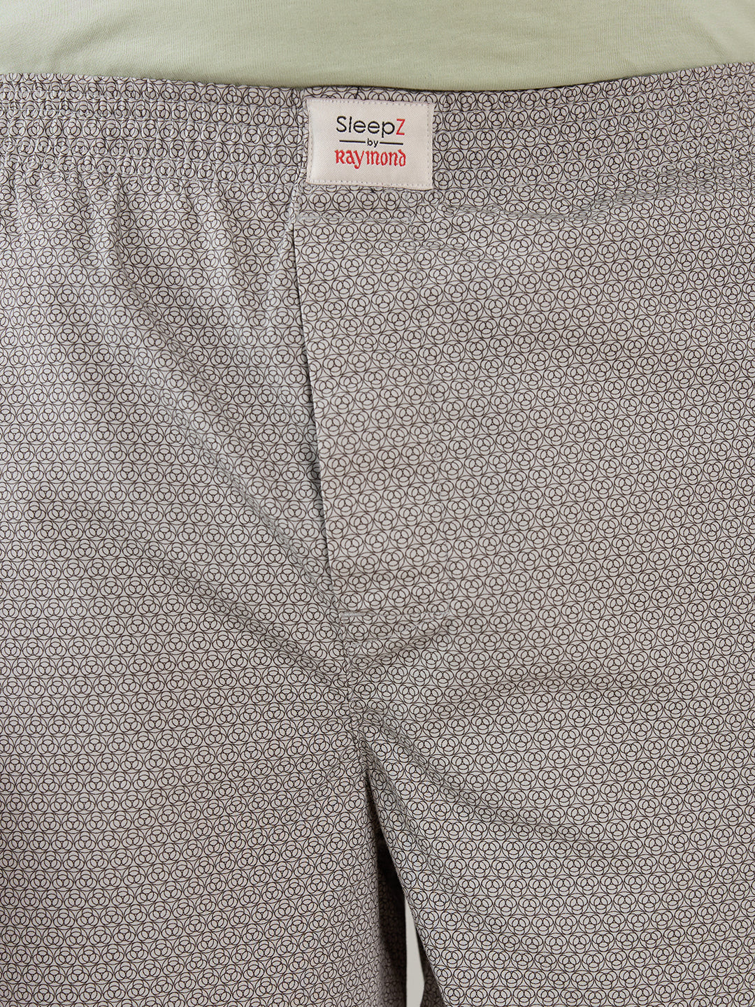 Sleepz Men Grey Regular Fit Print Boxer