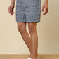 Sleepz Men Blue Printed Boxer