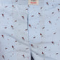 Sleepz Men Blue Regular Fit Print Boxer