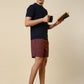 Sleepz Men Red Printed Regular Fit Cotton Boxer