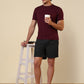 Sleepz Men Black Printed Boxer