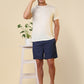 Sleepz Men Blue Printed Regular Fit Cotton Boxer