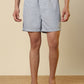 Sleepz Men White Printed Regular Fit Cotton Boxer