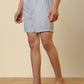 Sleepz Men White Printed Regular Fit Cotton Boxer