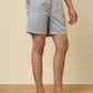 Sleepz Men White Printed Regular Fit Cotton Boxer