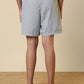 Sleepz Men White Printed Regular Fit Cotton Boxer