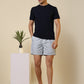Sleepz Men White Printed Regular Fit Cotton Boxer