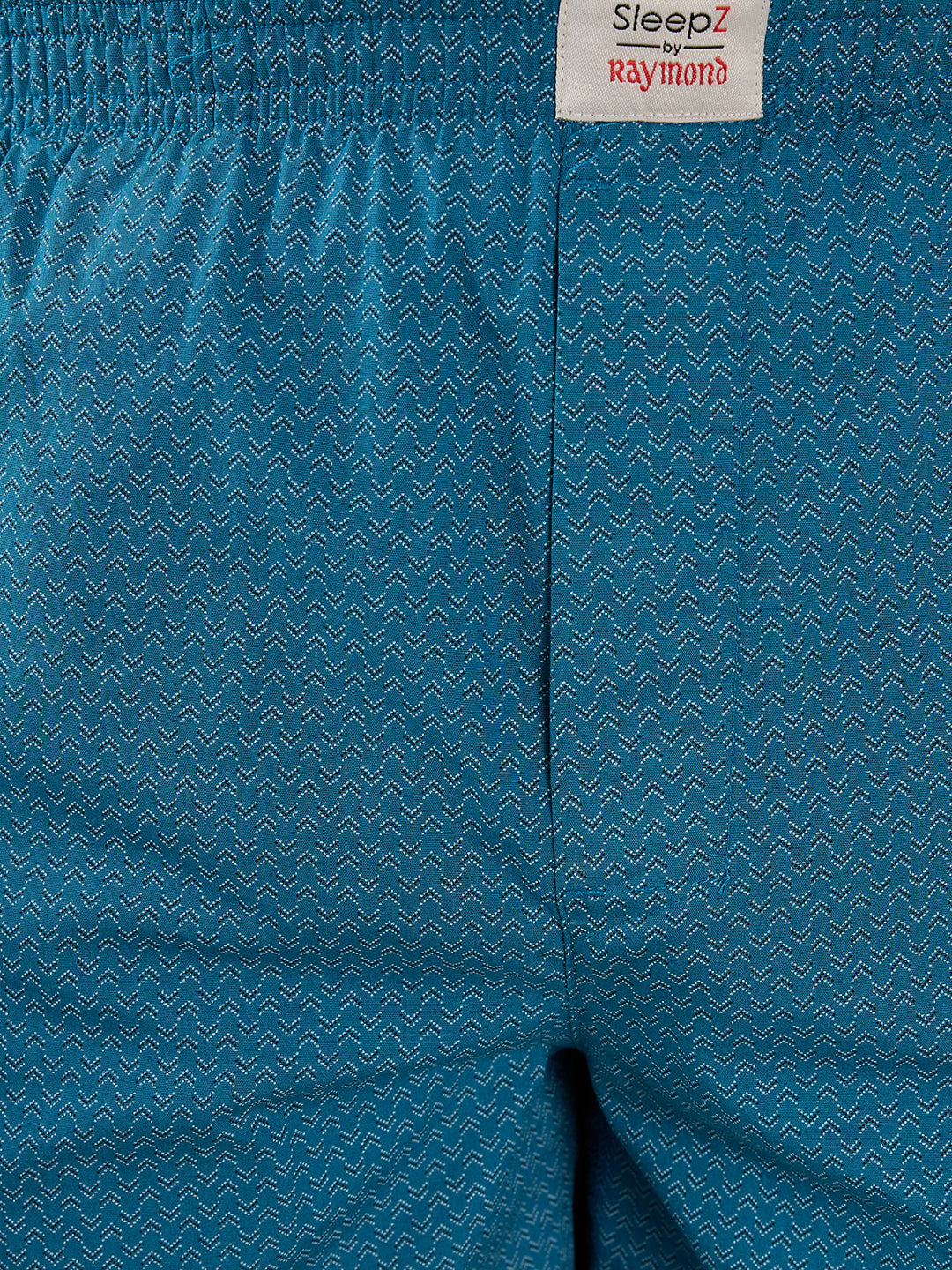 Sleepz Men Blue Regular Fit Print Boxer
