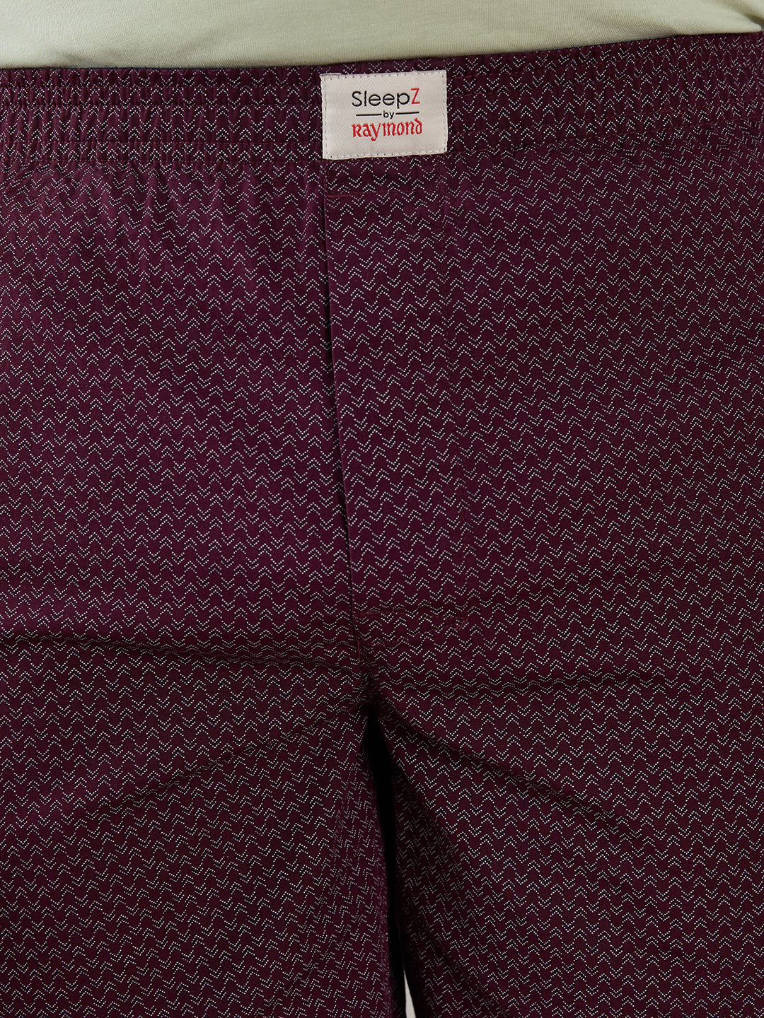 Sleepz Men Red Regular Fit Print Boxer