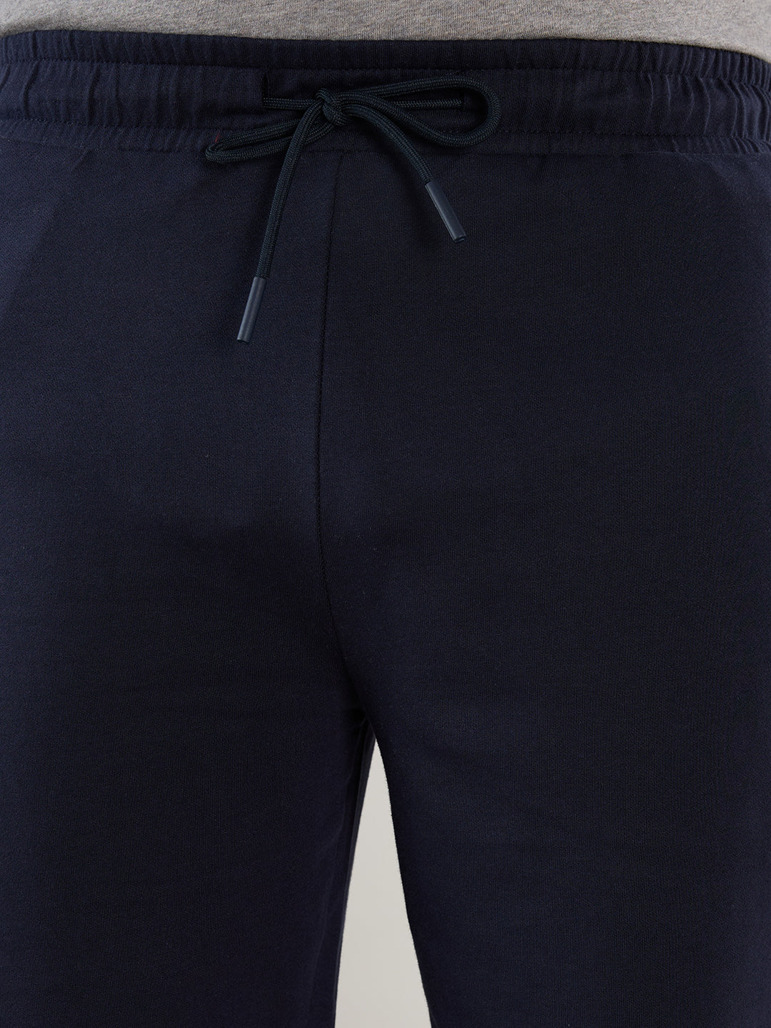 Sleepz Men Blue Regular Fit Solid Shorts