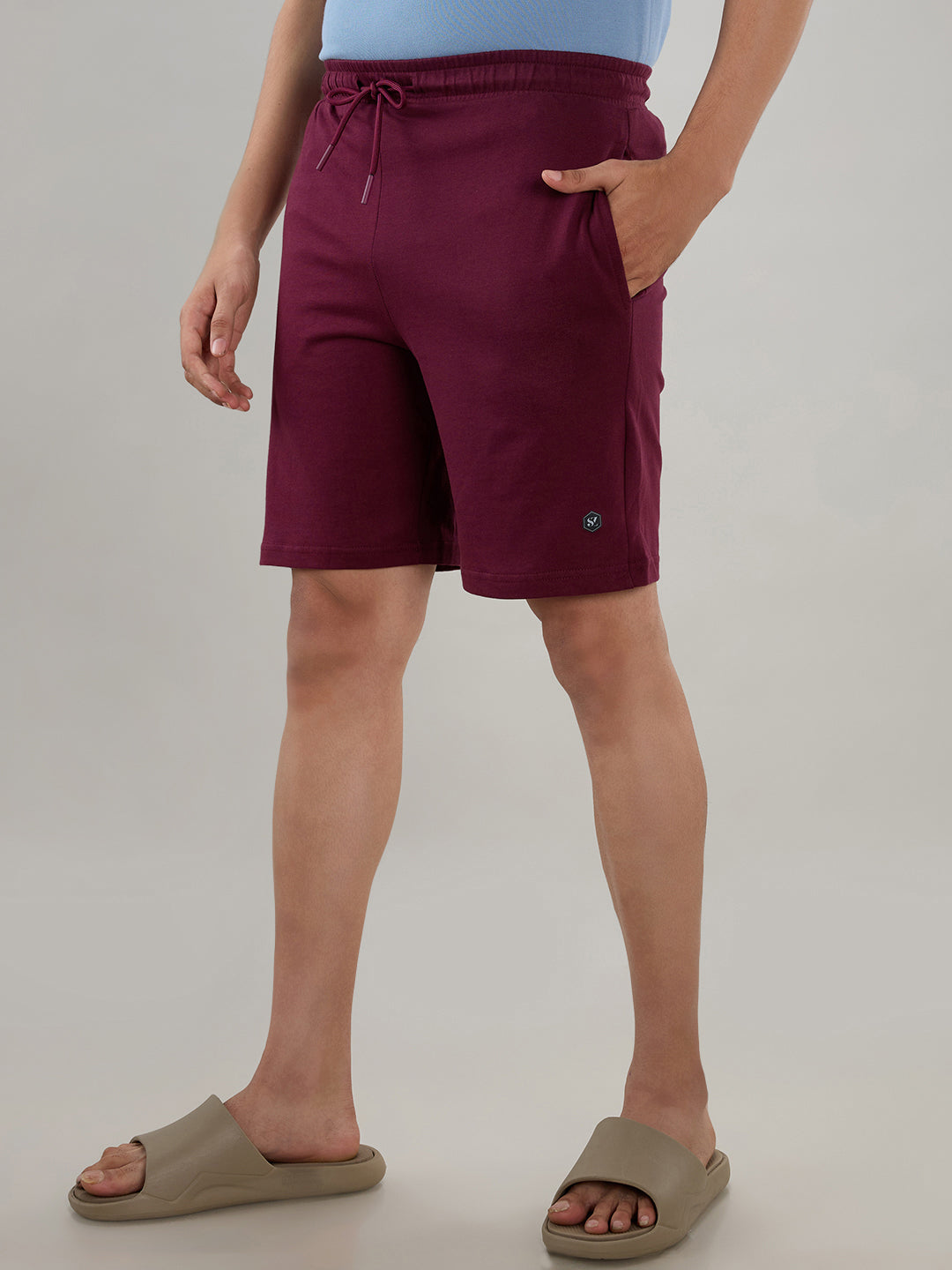 Sleepz Maroon Shorts