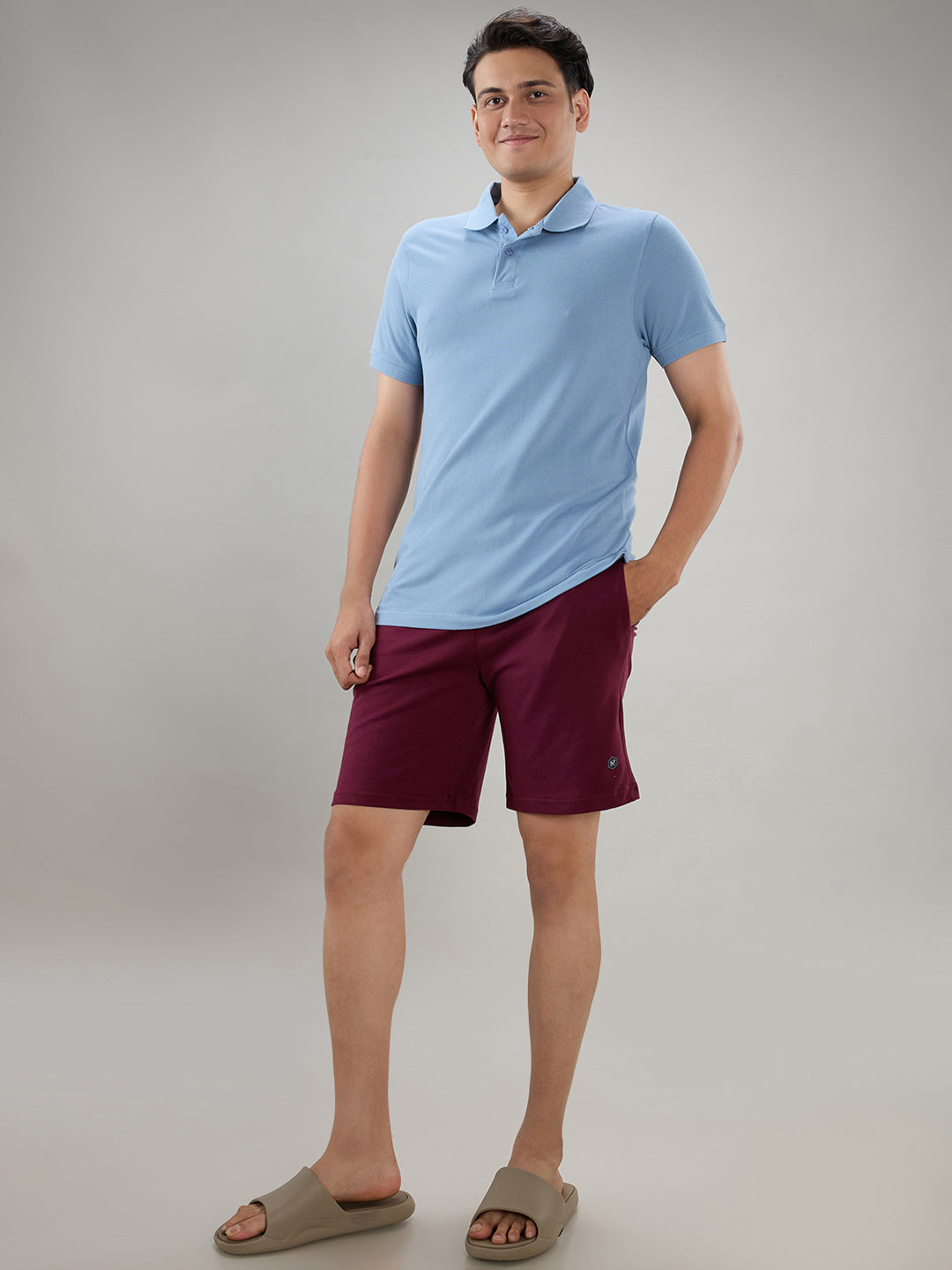 Sleepz Maroon Shorts