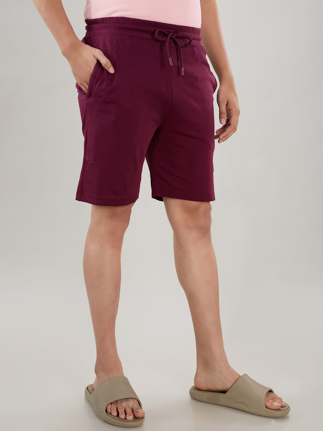 Sleepz Maroon Shorts