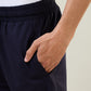 Sleepz Men Blue Regular Fit Solid Shorts