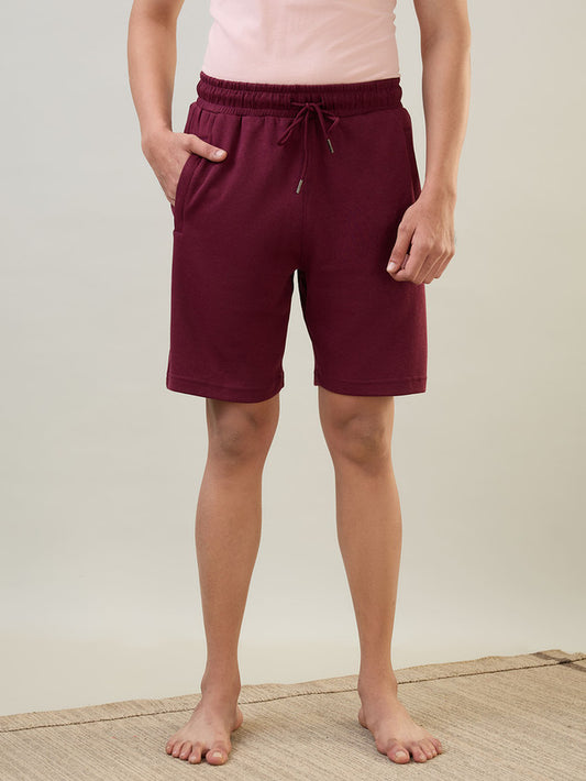 Sleepz Maroon Shorts