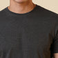 Sleepz Men Grey Regular Fit Solid Round Neck Collar T-Shirt