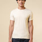 Sleepz Men White Regular Fit Solid Round Neck Collar T-Shirt