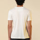 Sleepz Men White Regular Fit Solid Round Neck Collar T-Shirt