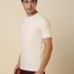 Sleepz Men Brown Regular Fit Solid Round Neck Collar T-Shirt