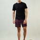 Sleepz Men Black Regular Fit Solid Round Neck Collar T-Shirt