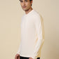 Sleepz Men Brown Regular Fit Solid Round Neck Collar T-Shirt