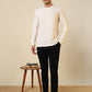 Sleepz Men Brown Regular Fit Solid Round Neck Collar T-Shirt