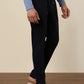 Sleepz Men Blue Regular Fit Solid Trackpant