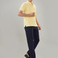 Sleepz Men Blue Regular Fit Solid Trackpant