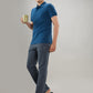 Sleepz Men Grey Regular Fit Solid Trackpant