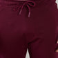 Sleepz Men Maroon Regular Fit Solid Trackpant
