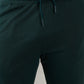 Sleepz Men Green Regular Fit Solid Trackpant