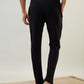 Sleepz Men Black Regular Fit Solid Trackpant