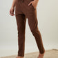 Sleepz Men Brown Regular Fit Solid Trackpant